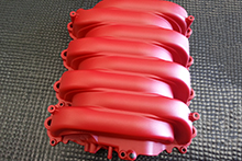 Red hammertone valve cover