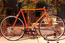 Orange bike