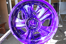 Candy purple rim
